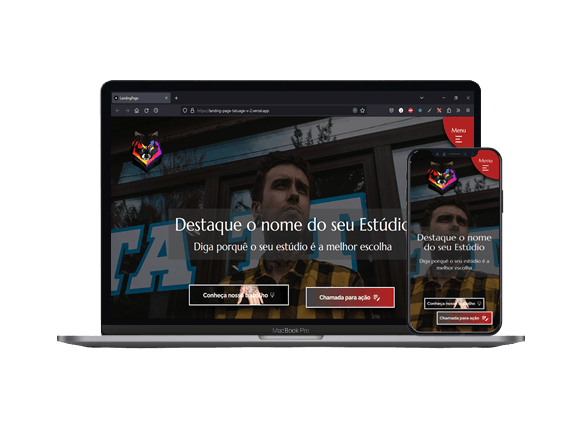 Landing Page Estúdio